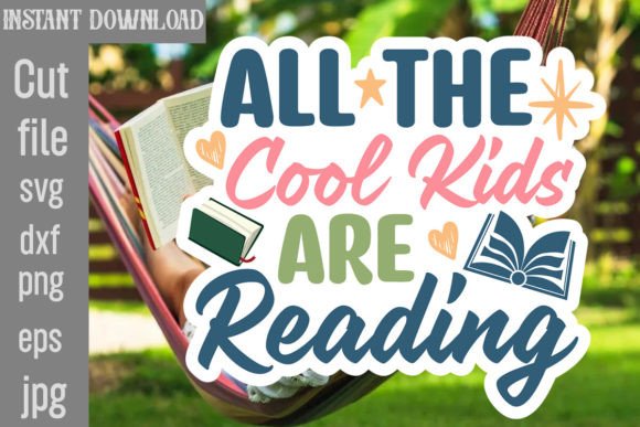 Review: All the Cool Kids Are Reading SVG for Embroidery