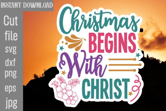 Review: Christmas Begins with Christ SVG Cut File