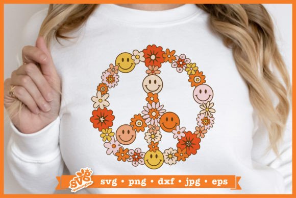 Review: Floral Peace Sign SVG for Embroidery