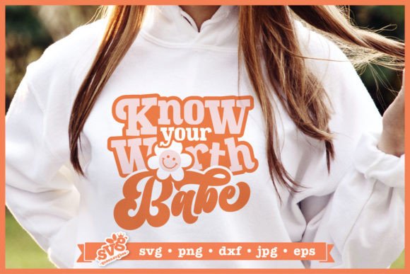 Review: Know Your Worth Babe Mental Health SVG