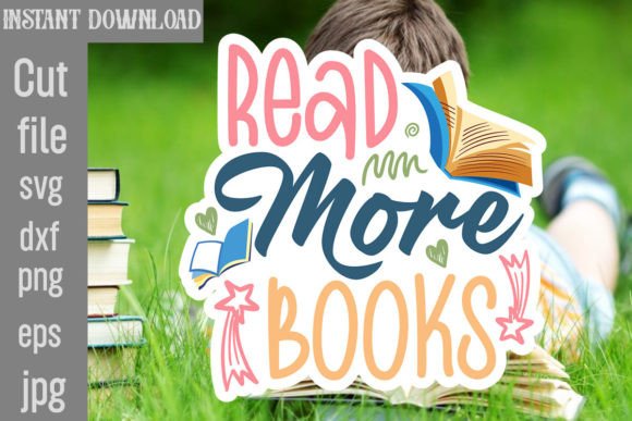 Review: Read More Books SVG for Embroidery