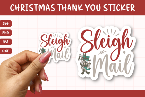 Reviewing Printable Christmas Thank You Sticker 4 for Holiday Embroidery