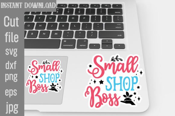 Reviewing Small Shop Boss SVG Stickers for Real Projects