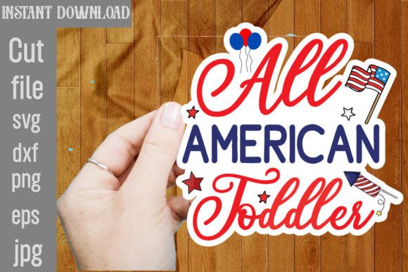 Reviewing the All American Toddler SVG Cut File