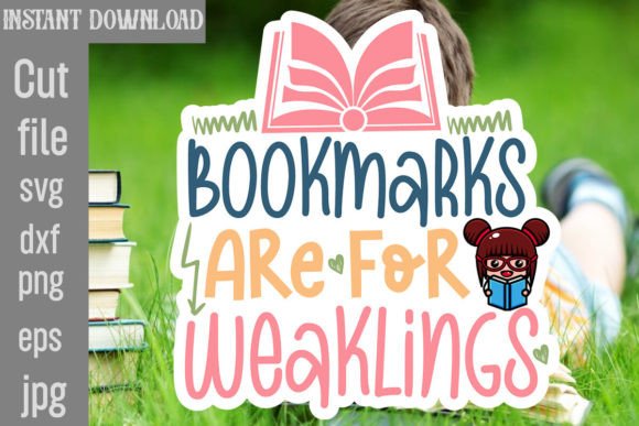 Reviewing the Bookmarks Are for Weaklings SVG Design