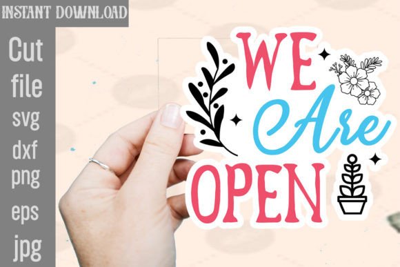 We Are Open SVG Stickers: A Designer’s Embroidery Review